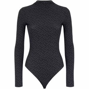 Fendi Charcoal Monogram Bodysuit